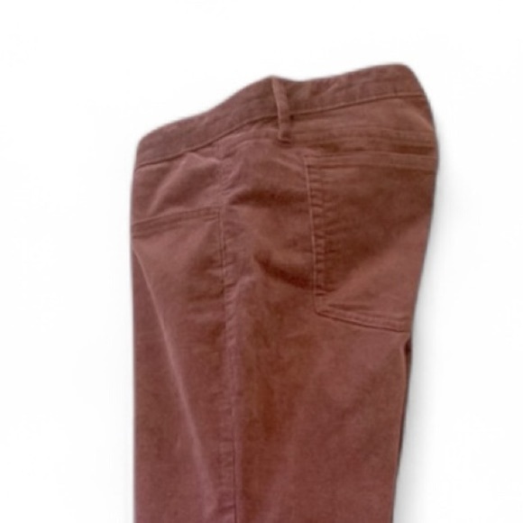 Vintage Corduroy LOW RISE FLARE LEG Pants Size 14 Brown Grunge Hippie Gorpcore - Picture 4 of 10